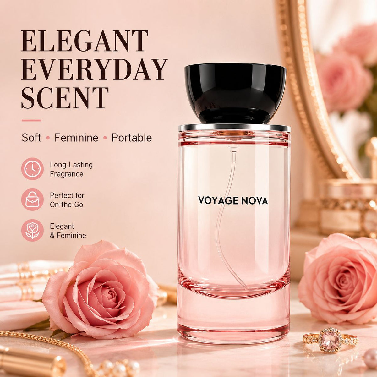 Voyage Nova women's fruity floral perfume 50ml - photo 3