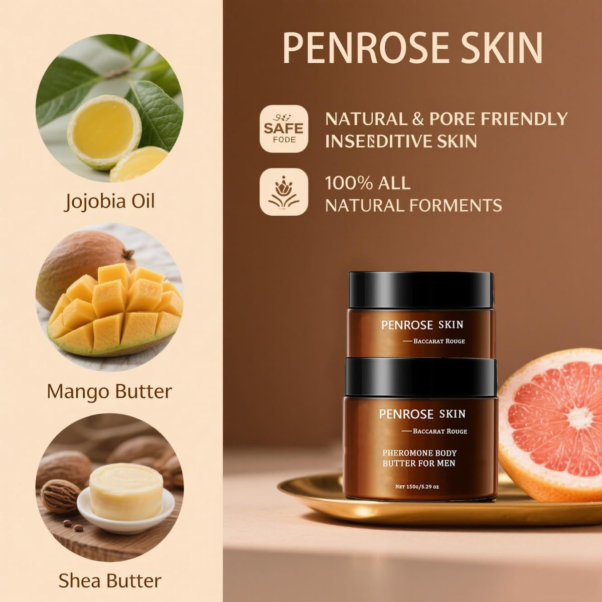 Penrose Skin non-greasy body butter for men - photo 3