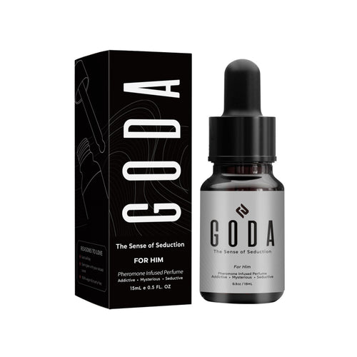 Goda for Him 15ml citrus fragrance, part of the Goda Duo gift set